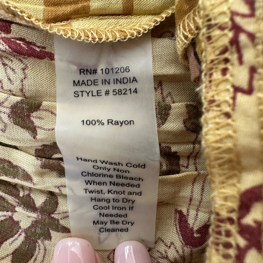 Soft Surroundings Patchwork Maxi Skirt - image 5